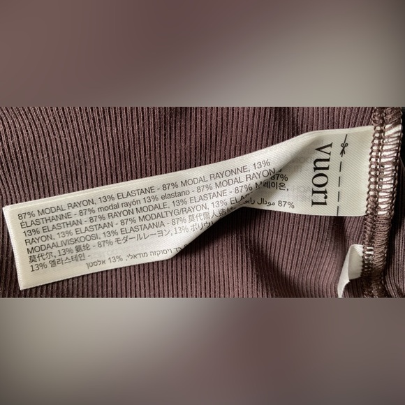 VUORI Pose Wide Leg Pants in French Roast / Brown Size XS - Picture 12 of 12